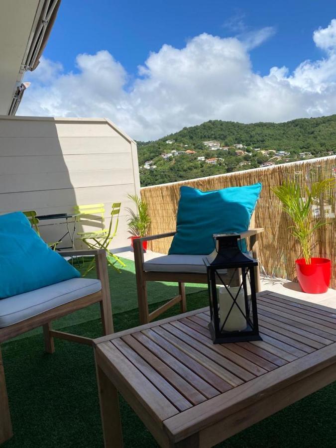 شقة Eleven Studio Moderne Et Chic Au Diamant Martinique لو ديامانت المظهر الخارجي الصورة